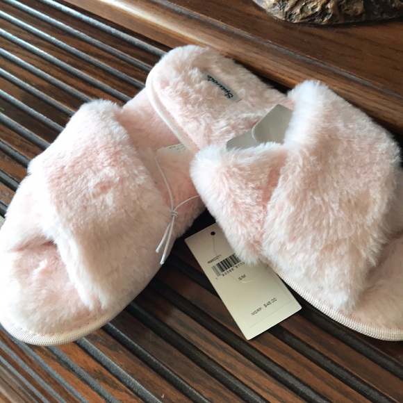 Splendid faux fur slides slippers - Picture 2 of 5